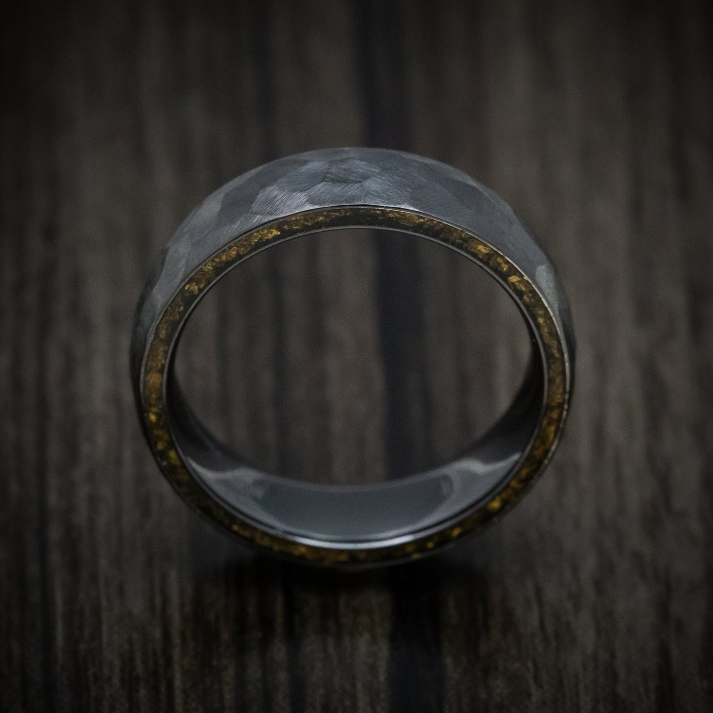 Black Zirconium Men's Ring
