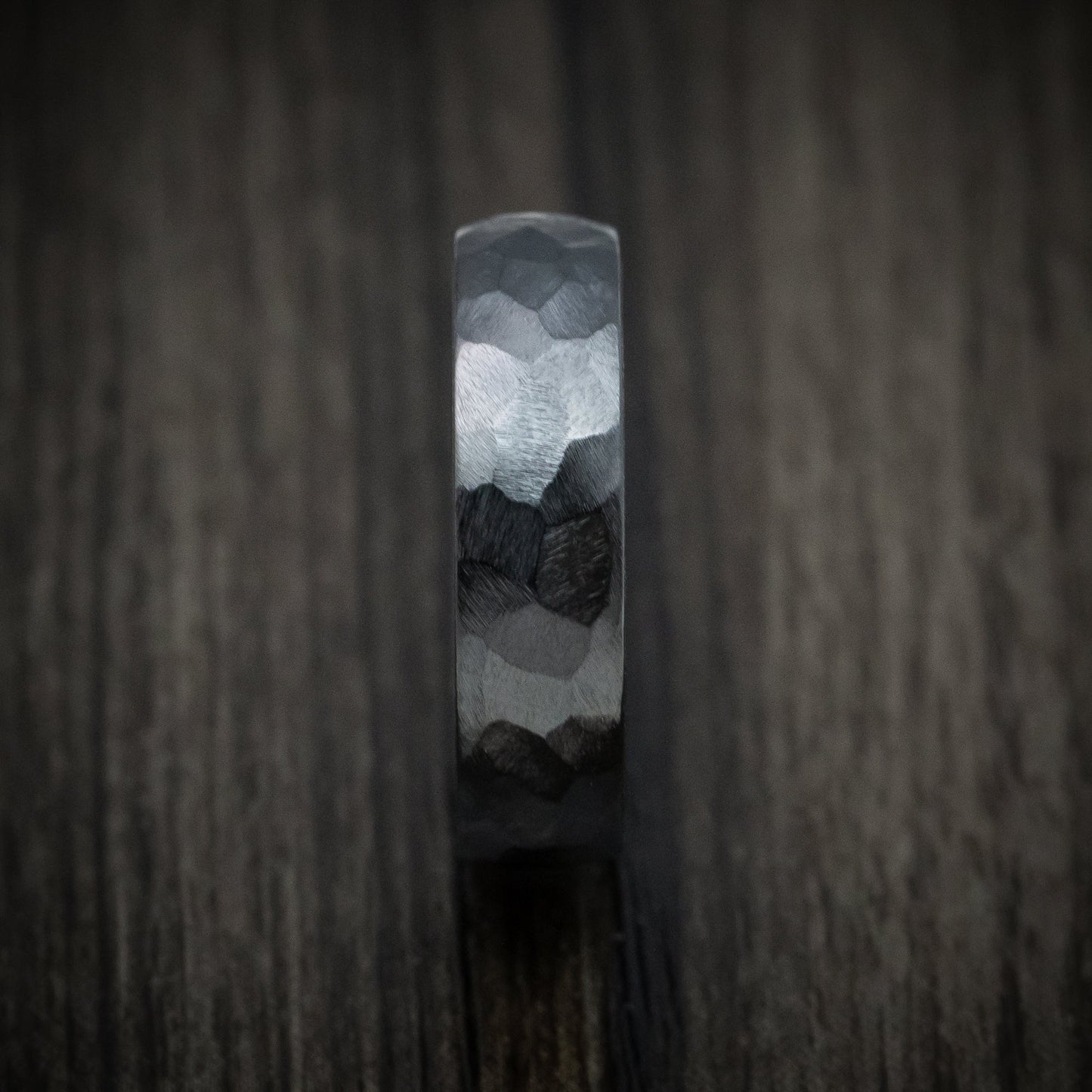 Black Zirconium Men's Ring