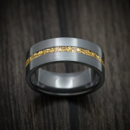 Black Titanium Men's Ring